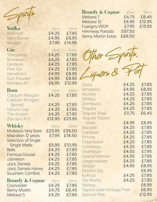 Drinks p3